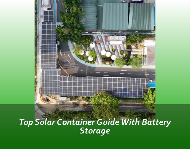 Top Solar Container Guide With Battery Storage